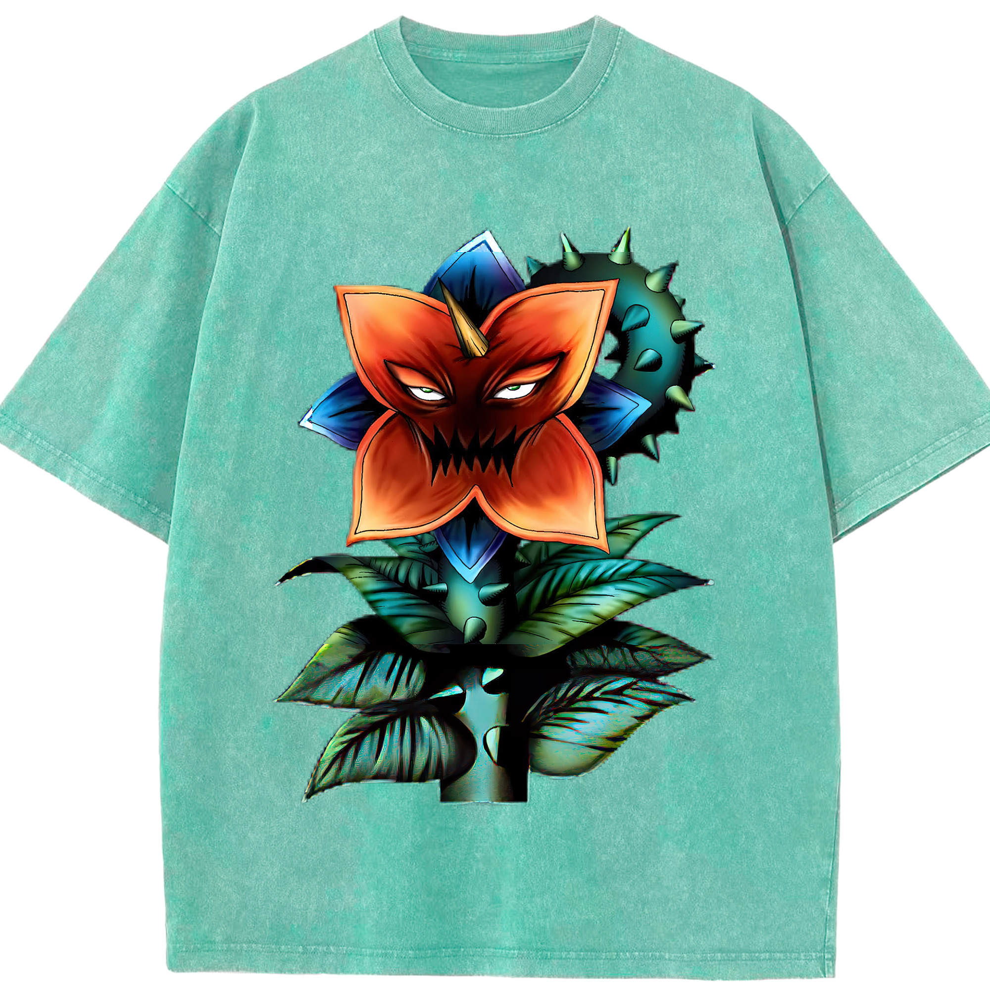 （画像用） 遊☆戯☆王 Yu-Gi-Oh! 綿100% ヴィンテージ風 半袖Tシャツ（フロントプリント）